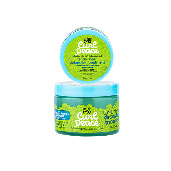 Just For Me Curl Peace Tender Head Detangling Treatment 12oz — official pack photo 40024937 (01_Tender-Head-Detangling.png) from strengthofnature.com