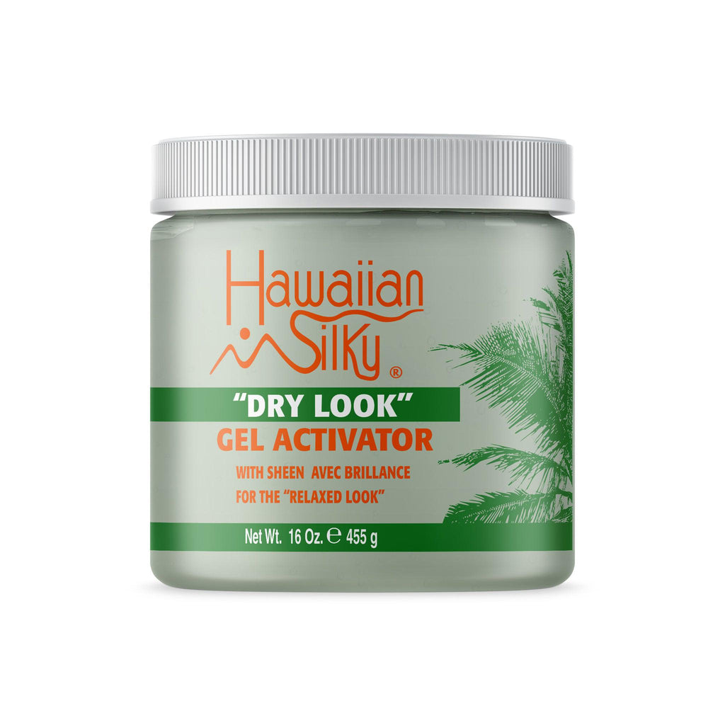 Hawaiian Silky Dry Look Gel Activator 16oz — official pack photo 10011 (10011_HS_DryLookGelActivator_16oz.jpg) from afamconcept.com