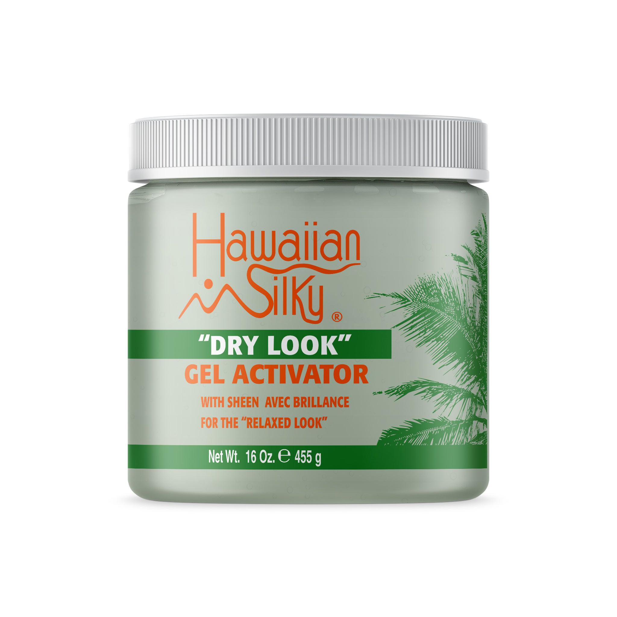 Hawaiian Silky Dry Look Gel Activator 16oz — official pack photo 10011 (10011_HS_DryLookGelActivator_16oz.jpg) from afamconcept.com