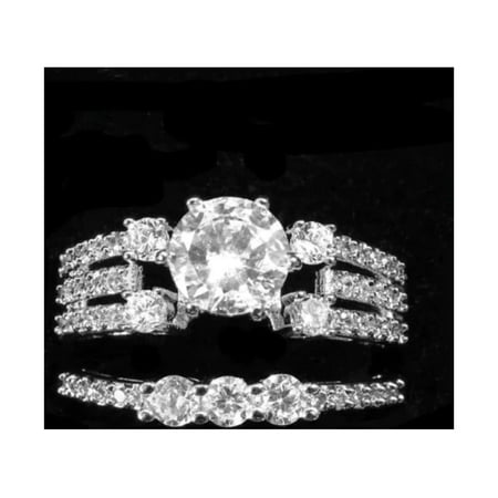 Gns - Silver Wedding Ring (czr05s)