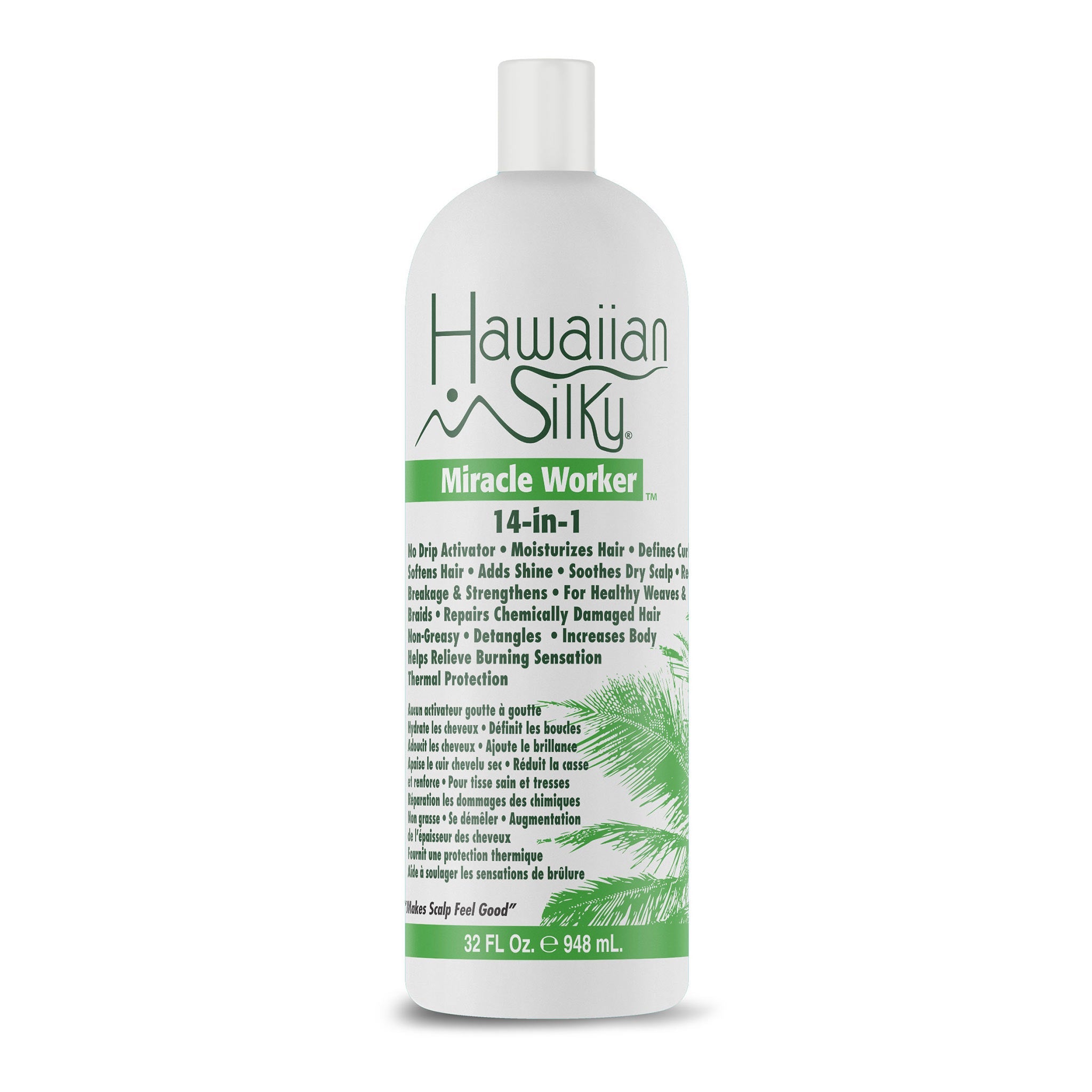Hawaiian Silky 14 In 1 Miracle Worker 32 Oz — official pack photo 10017 (10017_HS_MW_MiracleWorker_32oz_198b6403-444f-42c0-be40-14ab399615c5.jpg) from afamconcept.com