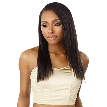 Sensationnel Human Hair Butterfly Clip-in Extension - STRAIGHT 14 (7pcs) (Color:2 DARK BROWN)