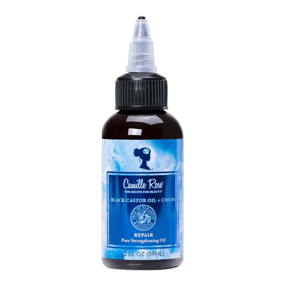Camille Rose Black Castor Oil + Chebe Repair Pure Strengthening Oil 2oz