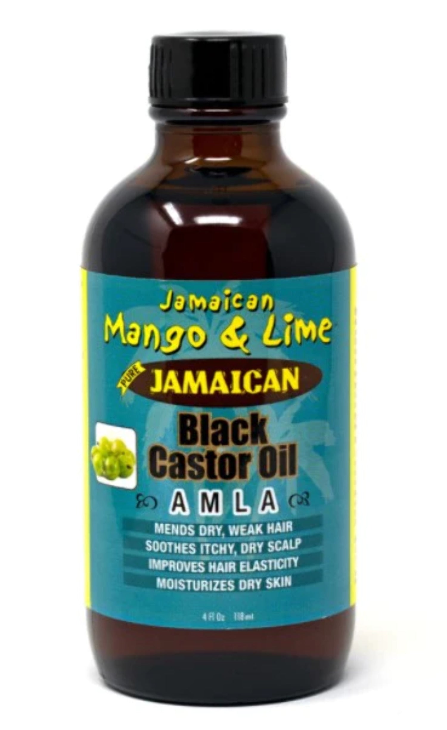 JM&L Black Castor Oil Amla 4oz *