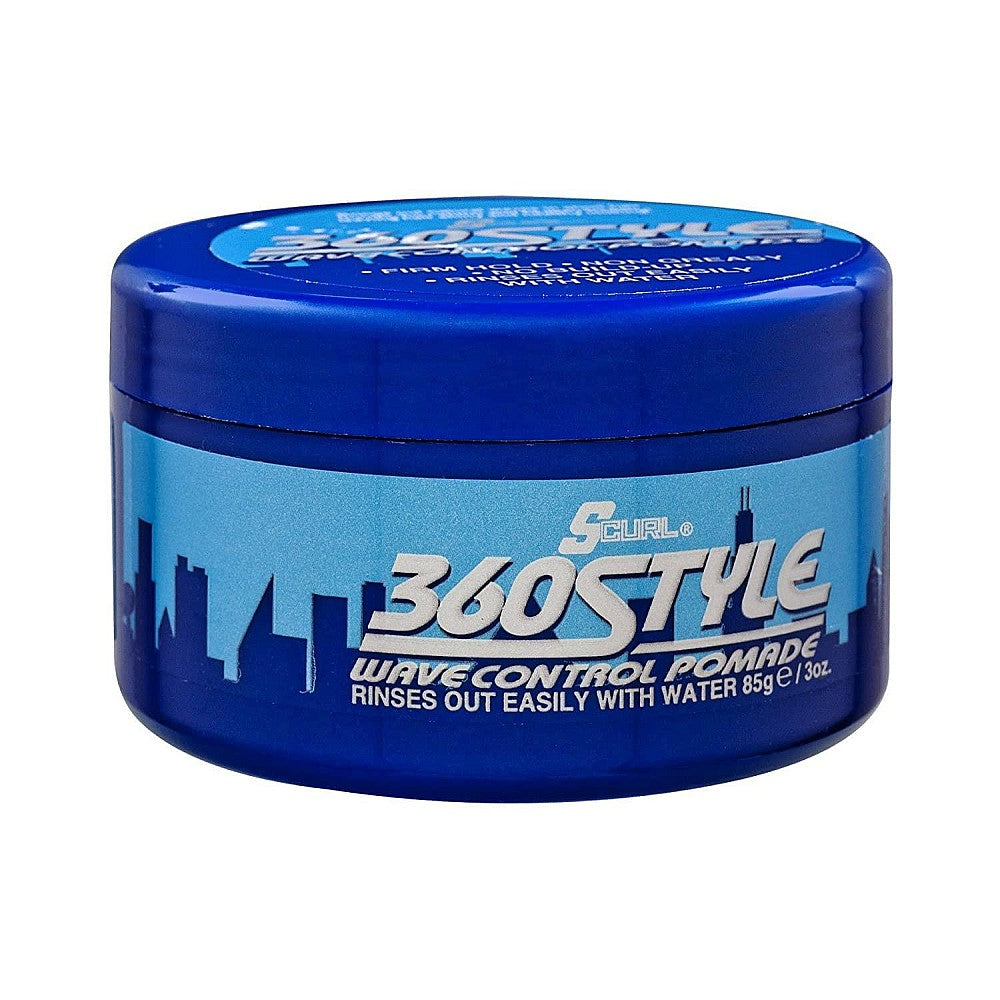 S Curl 360 Style Wave Control Pomade 3oz