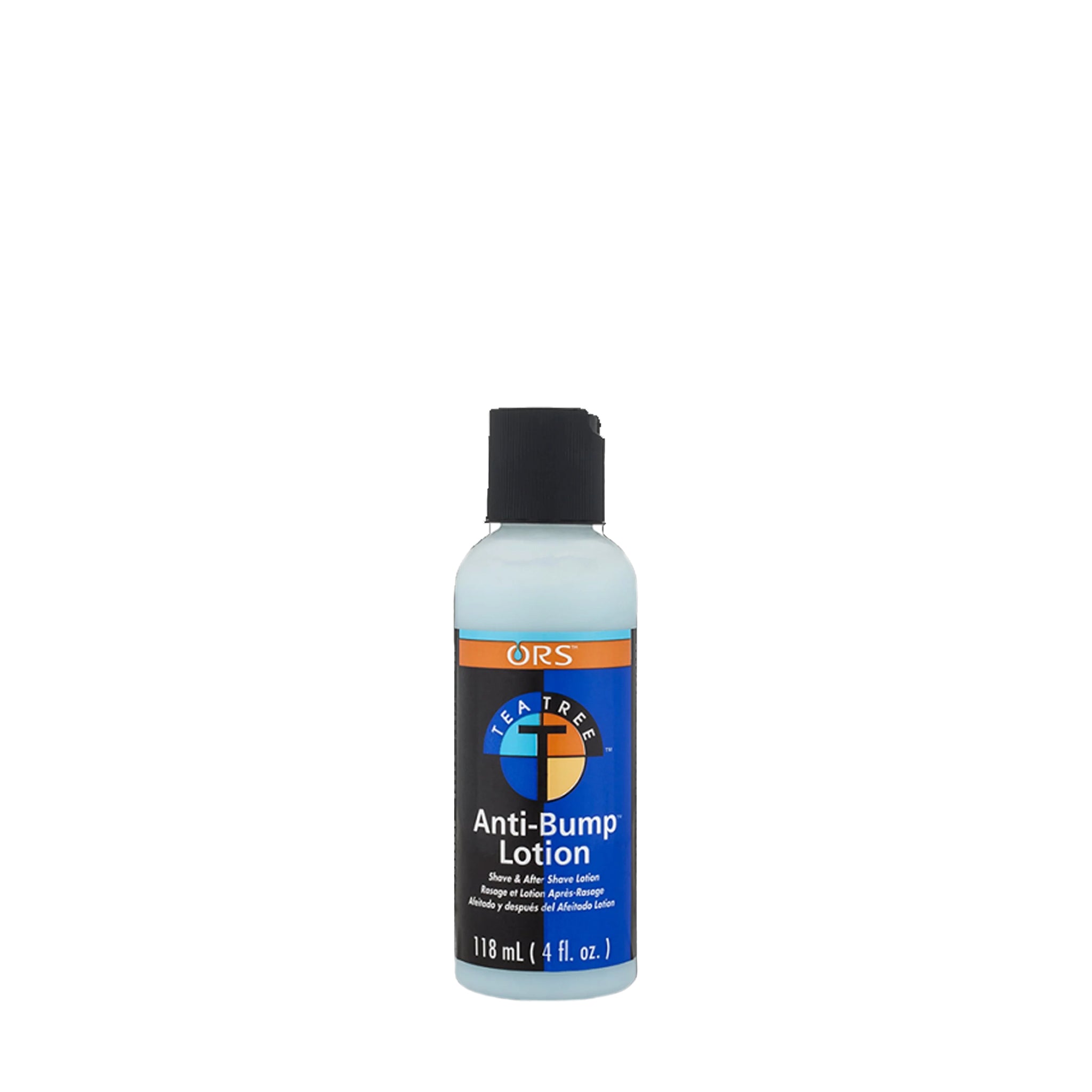ORS Tea Tree Oil Anti Bump Lotion, 4oz — official pack photo 11034 (11034-1_3fb5a676-a230-49fb-941d-2833f0b7af08.jpg) from orshaircare.com