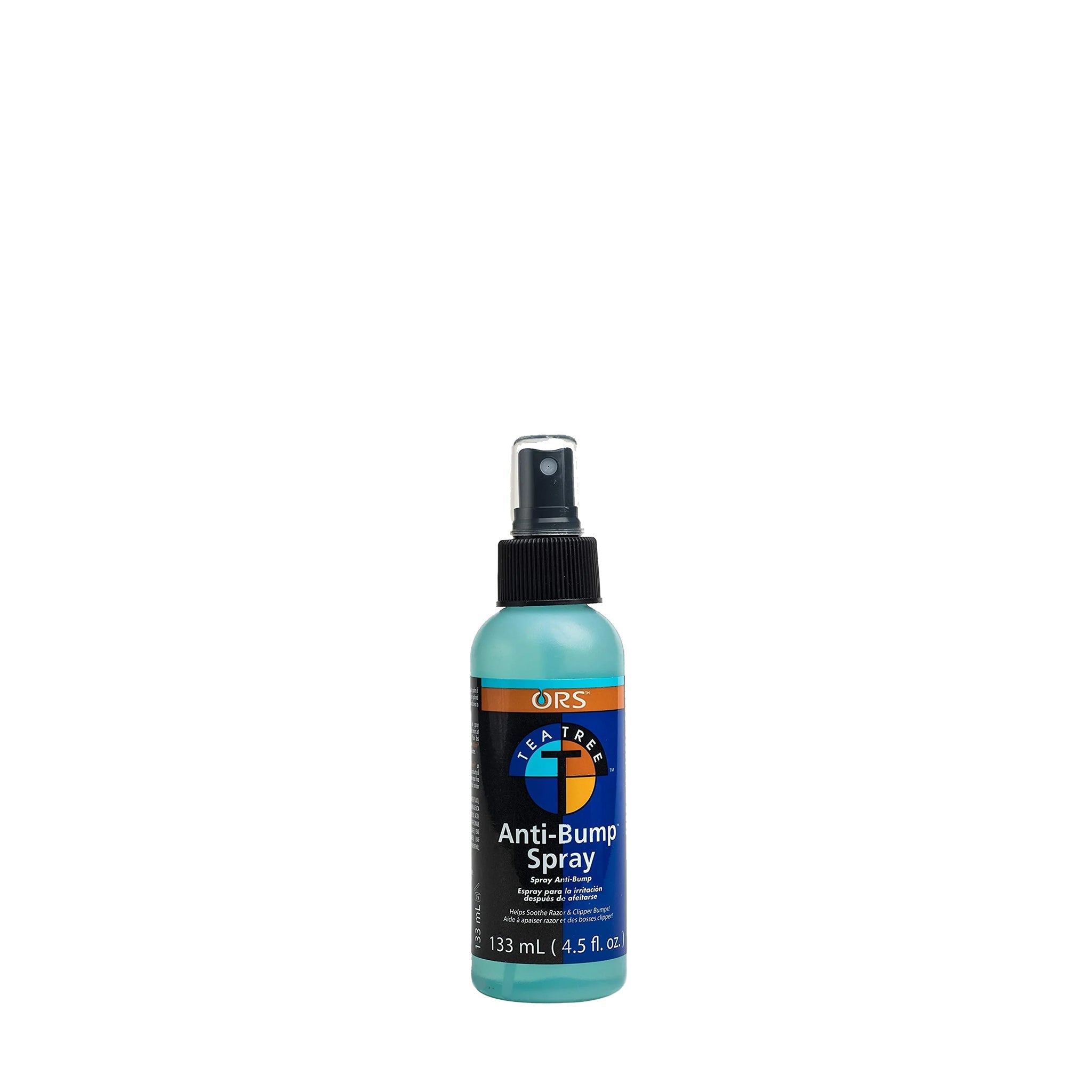ORS Organic Root Tea Tree Oil Anti Bump Spray 4.5 oz — official pack photo 11041 (11041-1_2a7e4a14-01a4-4d86-98dc-cb1198bf2a32.jpg) from orshaircare.com