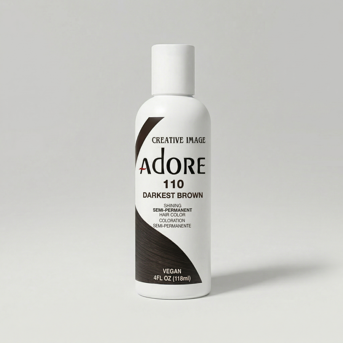 Adore Semi-Permanent Hair Color 110 Darkest Brown 110
