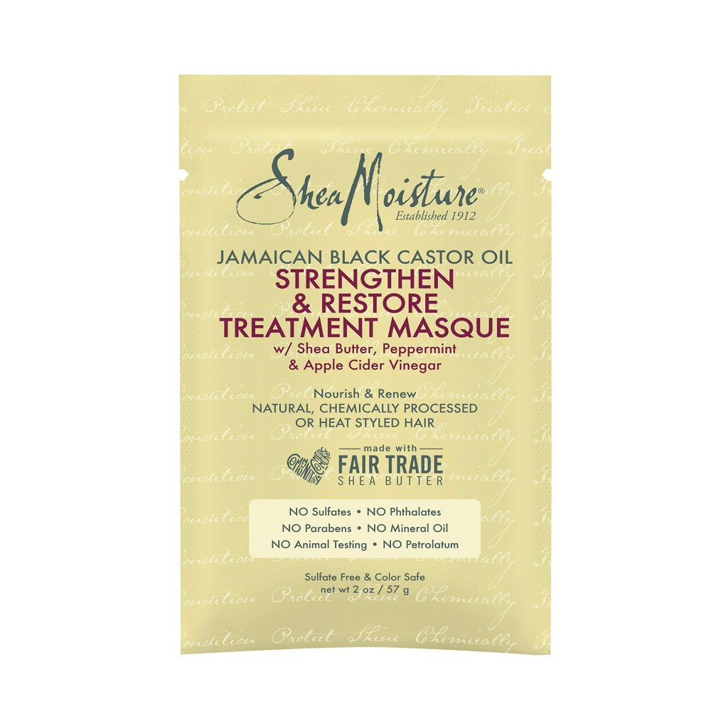 Shea moisture Jamaican Black Castor Oil Treatment Mask 1 Oz *