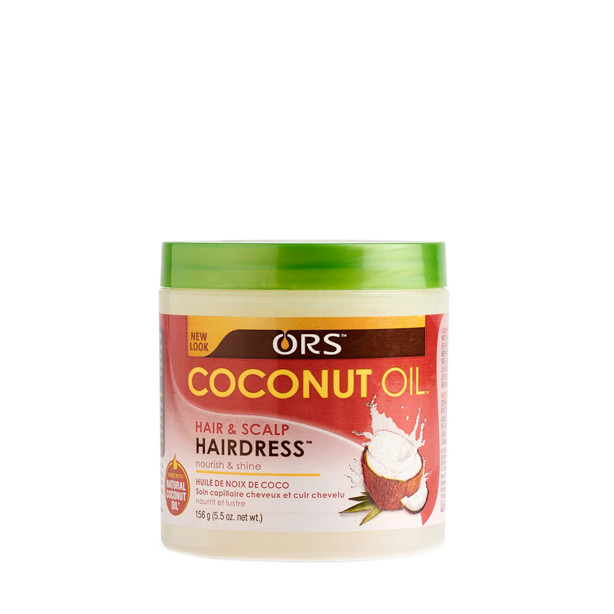 ORS Coconut Oil Hair & Scalp Hairdress 5.5 oz — official pack photo 12014 (12014-1_30916b77-cd36-4135-877a-b447f1841a9e.jpg) from orshaircare.com