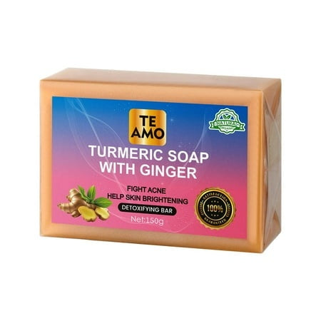 TURMERIC SOAP with GINGER 150g by TE AMO