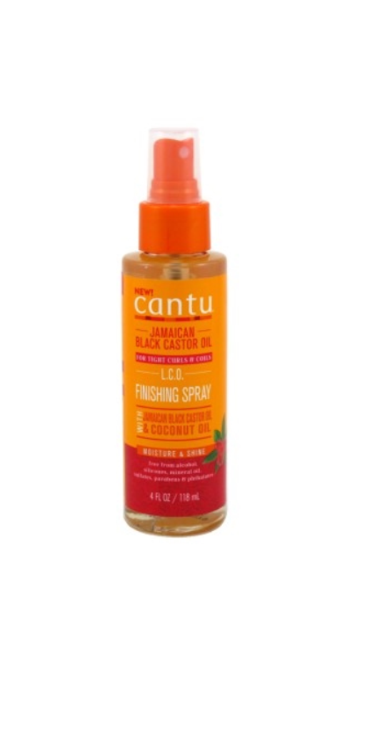 Cantu Jamican Black Castor Oil Finishing Spray 4 Oz