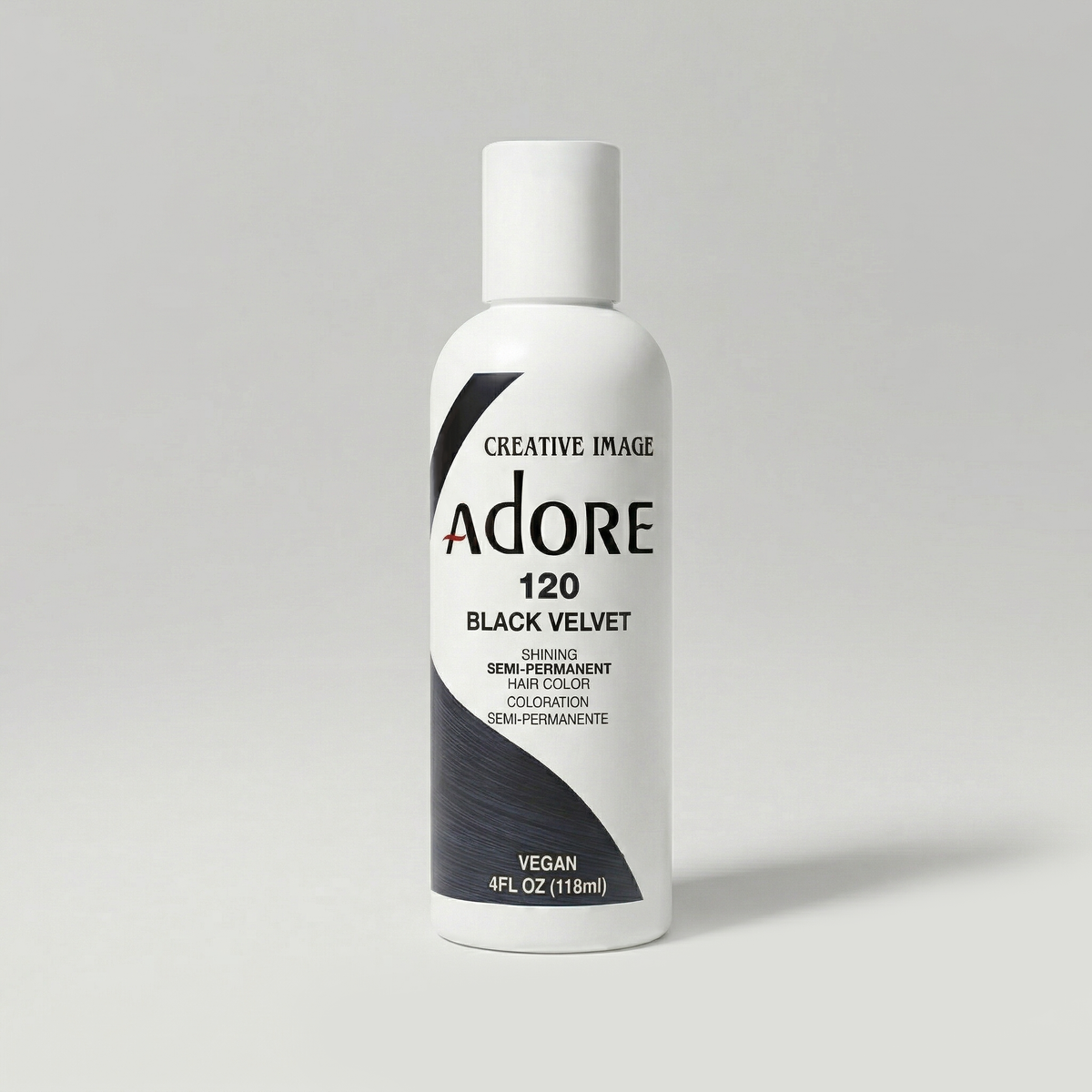 Adore Semi-Permanent Hair Color 120 Black Velvet 120