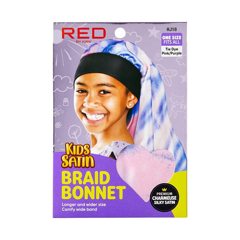 Kids Satin Braid Bonnet