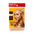 Red 5 Stocking Wig Cap Dark Beige