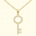 GNS - Gold Key Necklace (CZN31G)