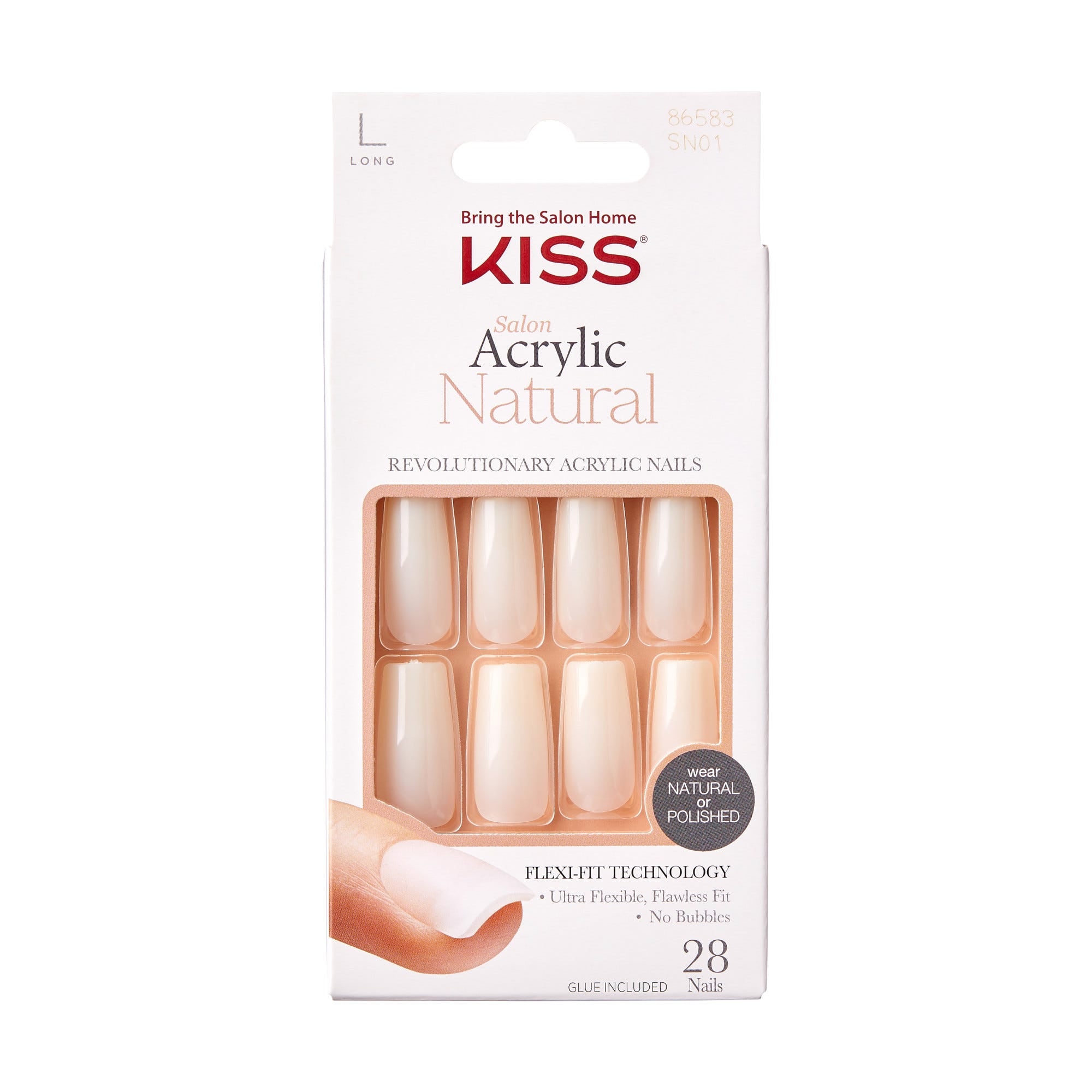 KISS acrylic Natural SN01