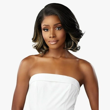 Sensationnel Bare Luxe Lace Glueless Lace Wig - Y-Part Daria (Color:1 JET BLACK)