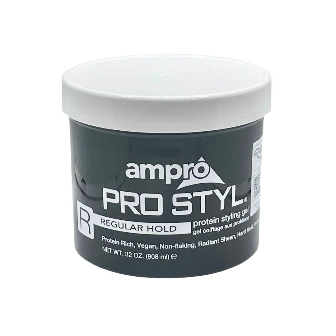 Ampro Style Gel Strong Black * 32 Oz