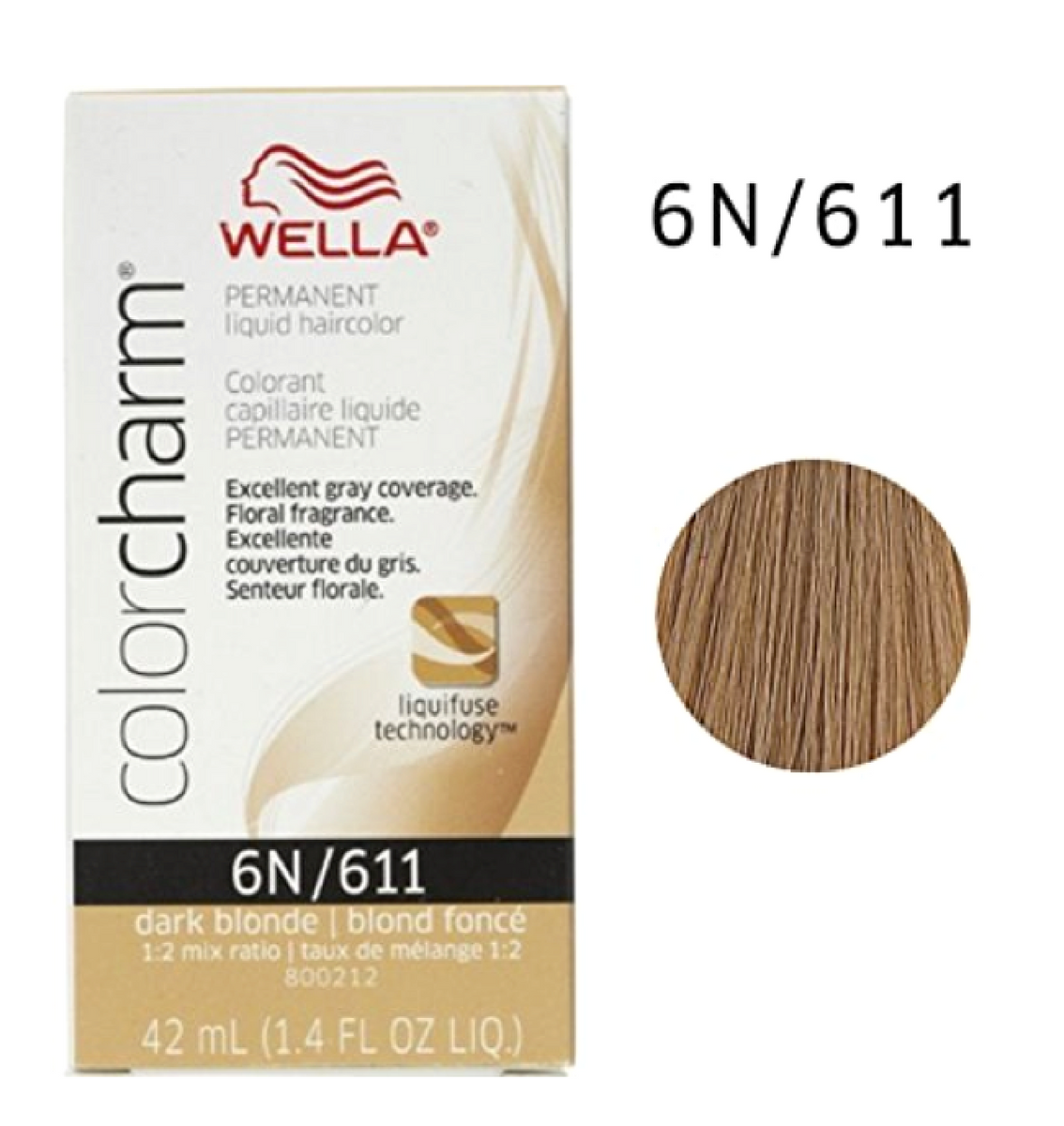 Wella Color Charm 6N/611 Dark Blonde 1.4 Oz *