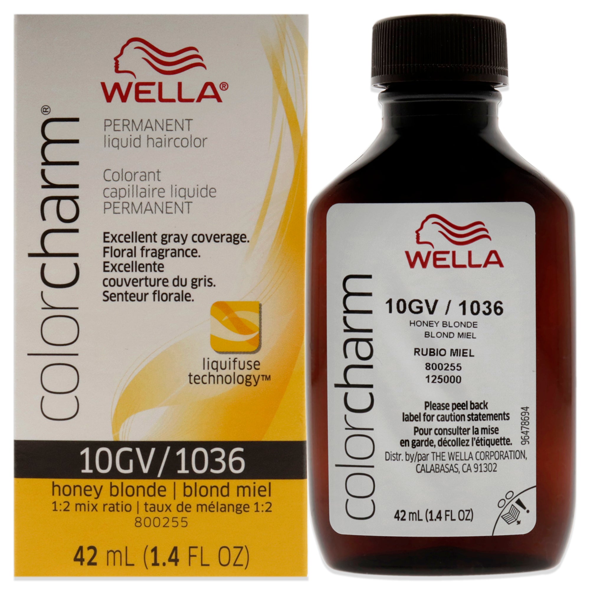 Wella Color Charm Honey Blonde 10GV/1036 *