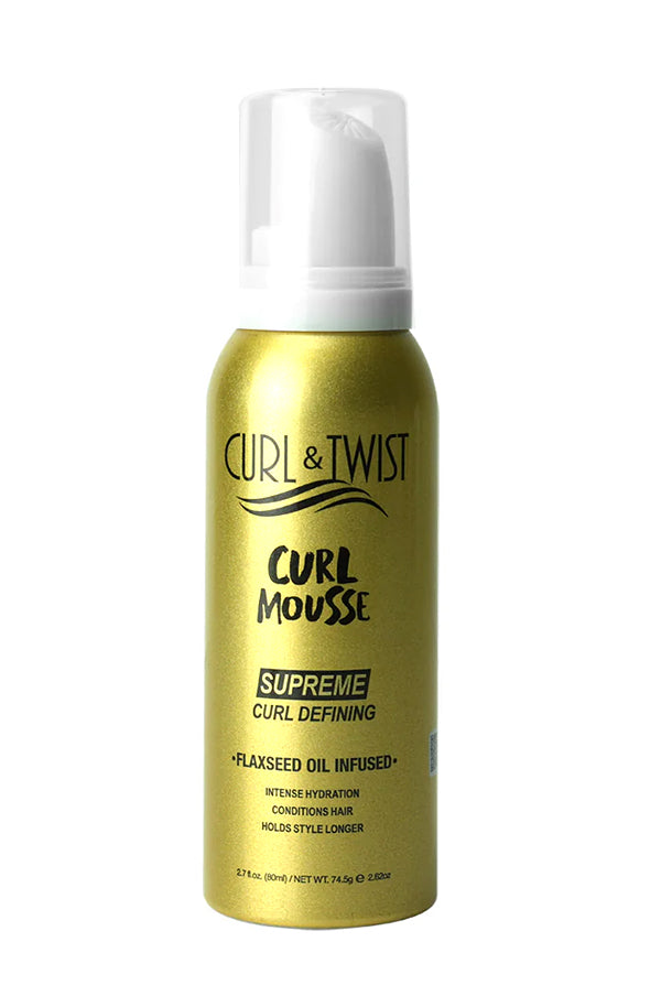 Curl & Twist Curl Mousse Supreme Curl Defining 2.7oz