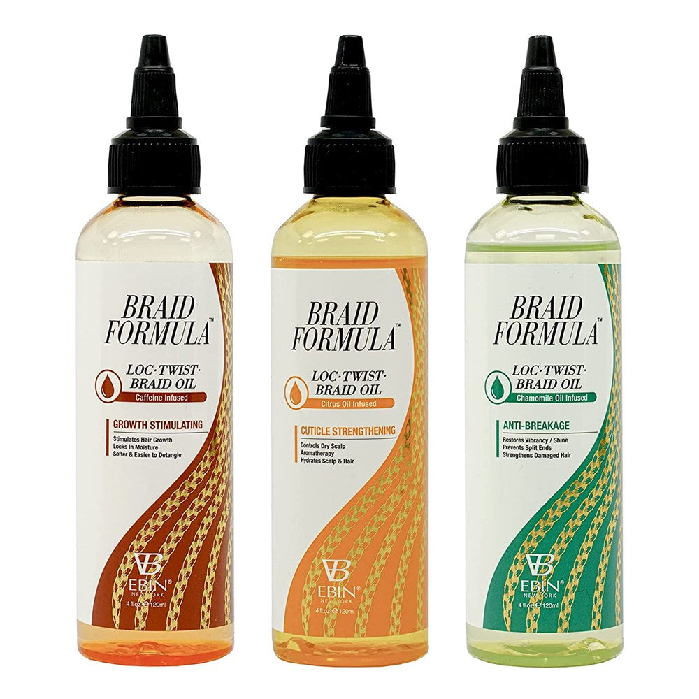 Braid Formula Oil 4oz Growth Stimulating