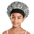 Red Kids Satin Bonnet HJ11