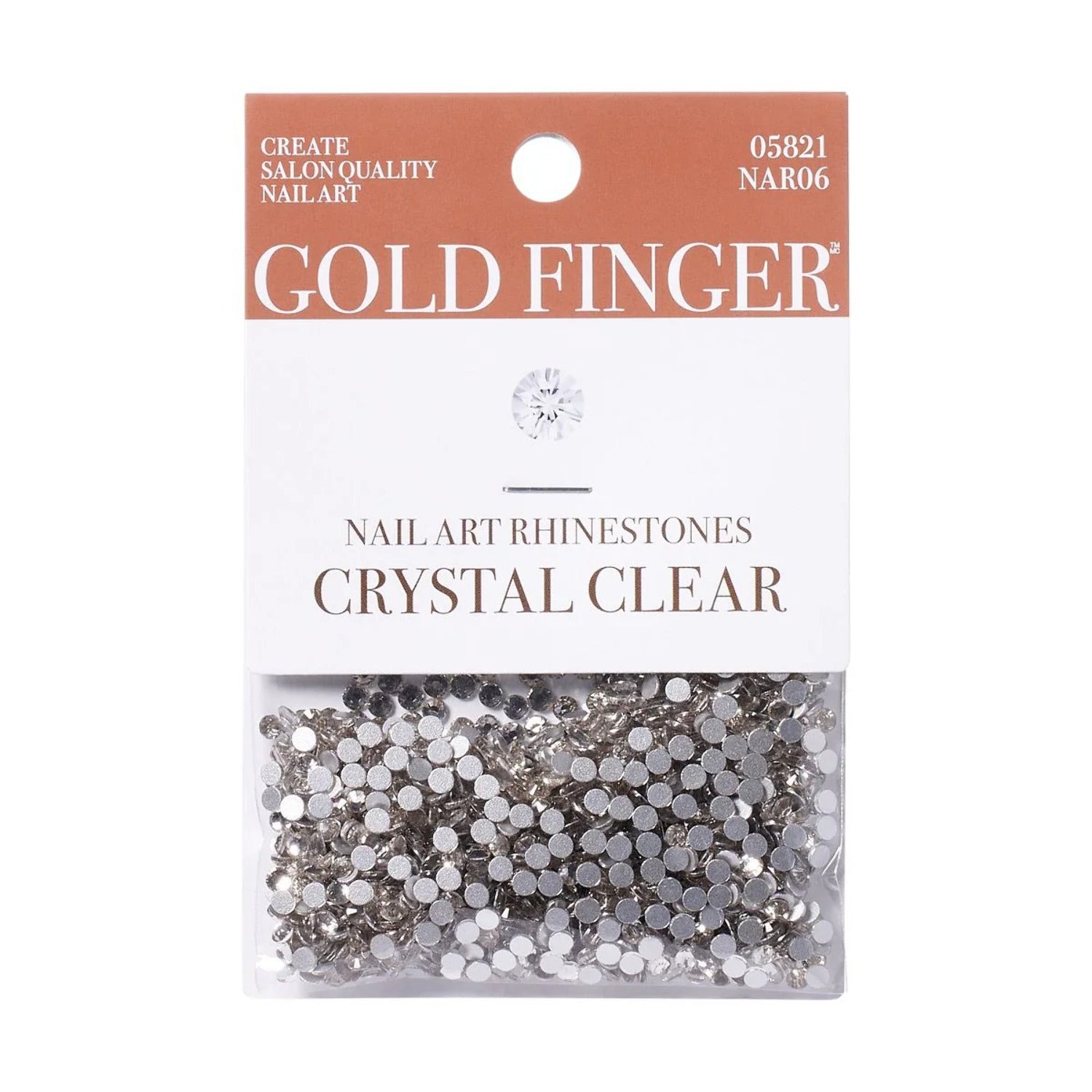 Gold Finger Crystal Clear NAR06