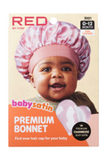 Red By Kiss Baby Satin Bonnet