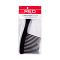 Red Jumbo Rake Comb
