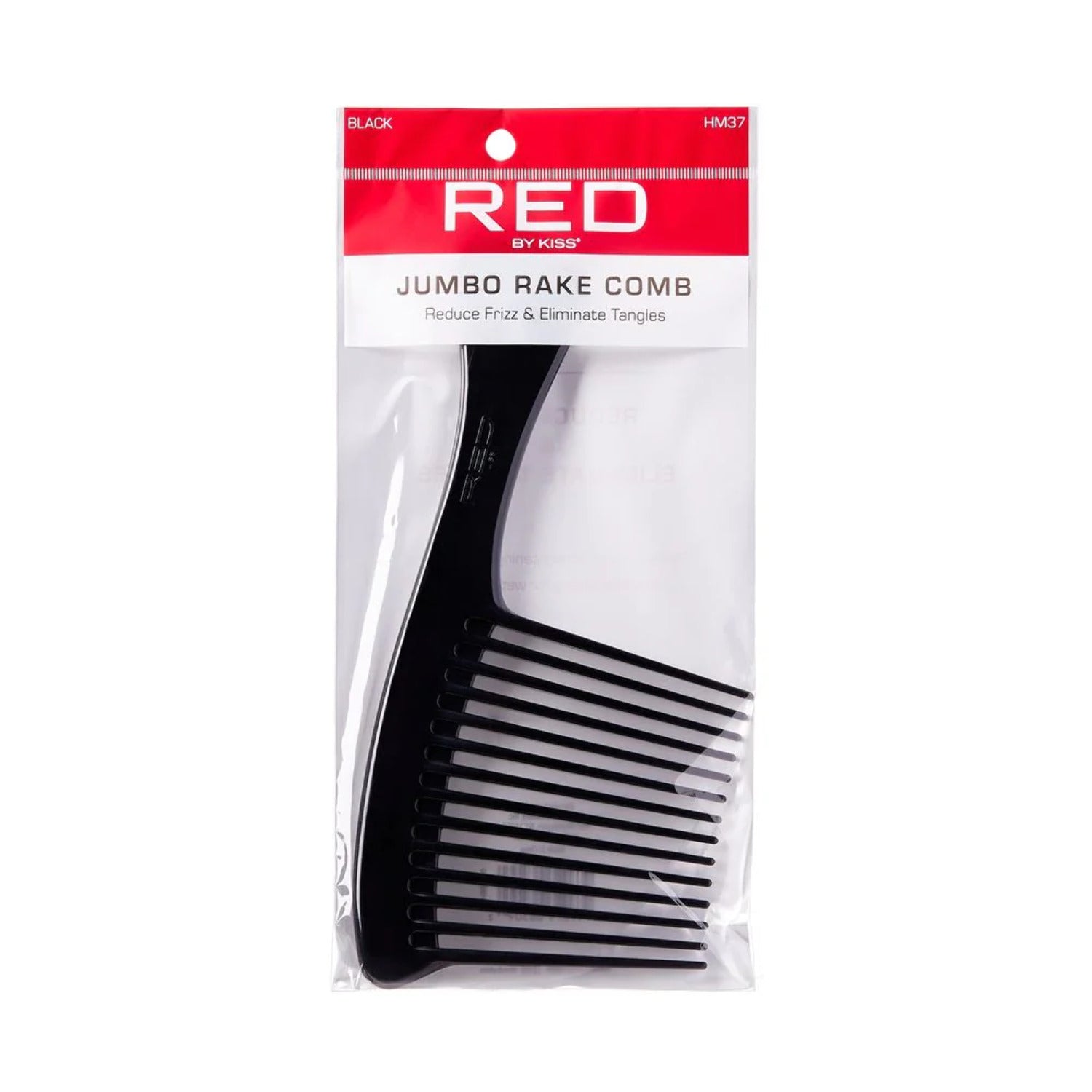 Red Jumbo Rake Comb