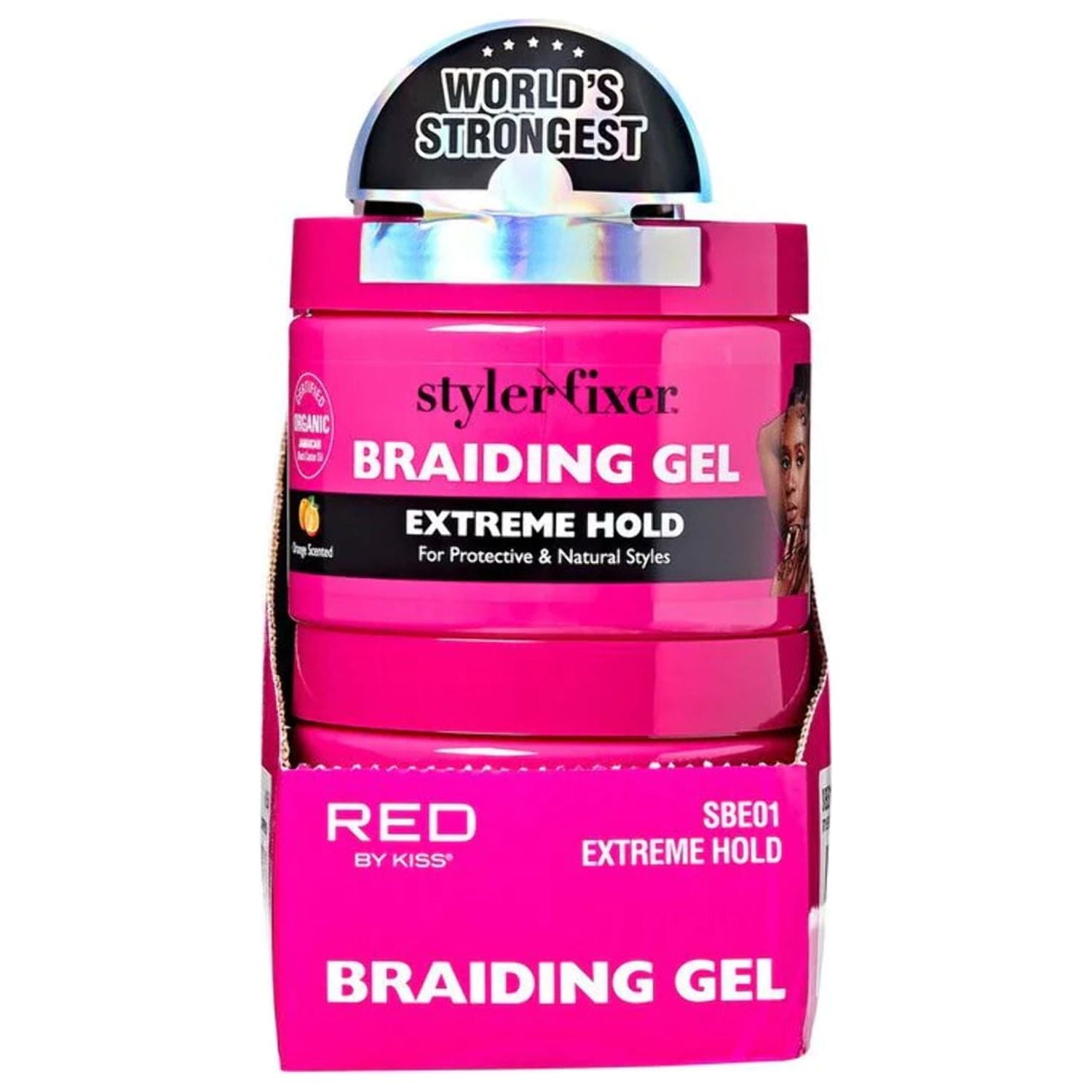 Red Byvkiss Ultimate Braid Gel
