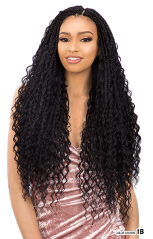 Freetress Braid Boho Hippie 22inch #1b