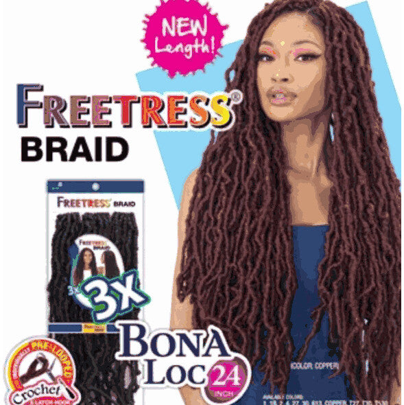 FREETRESS BRAID BONA LOCS 3X 24in.  1