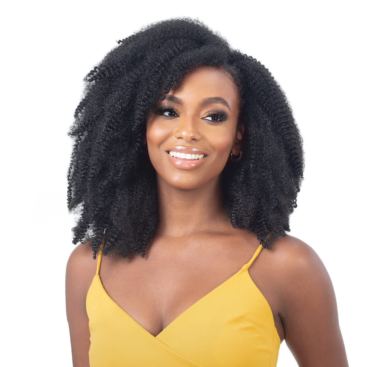 Freetress Braid 3X Pre Fluffed Poppin Twist 16" #1B