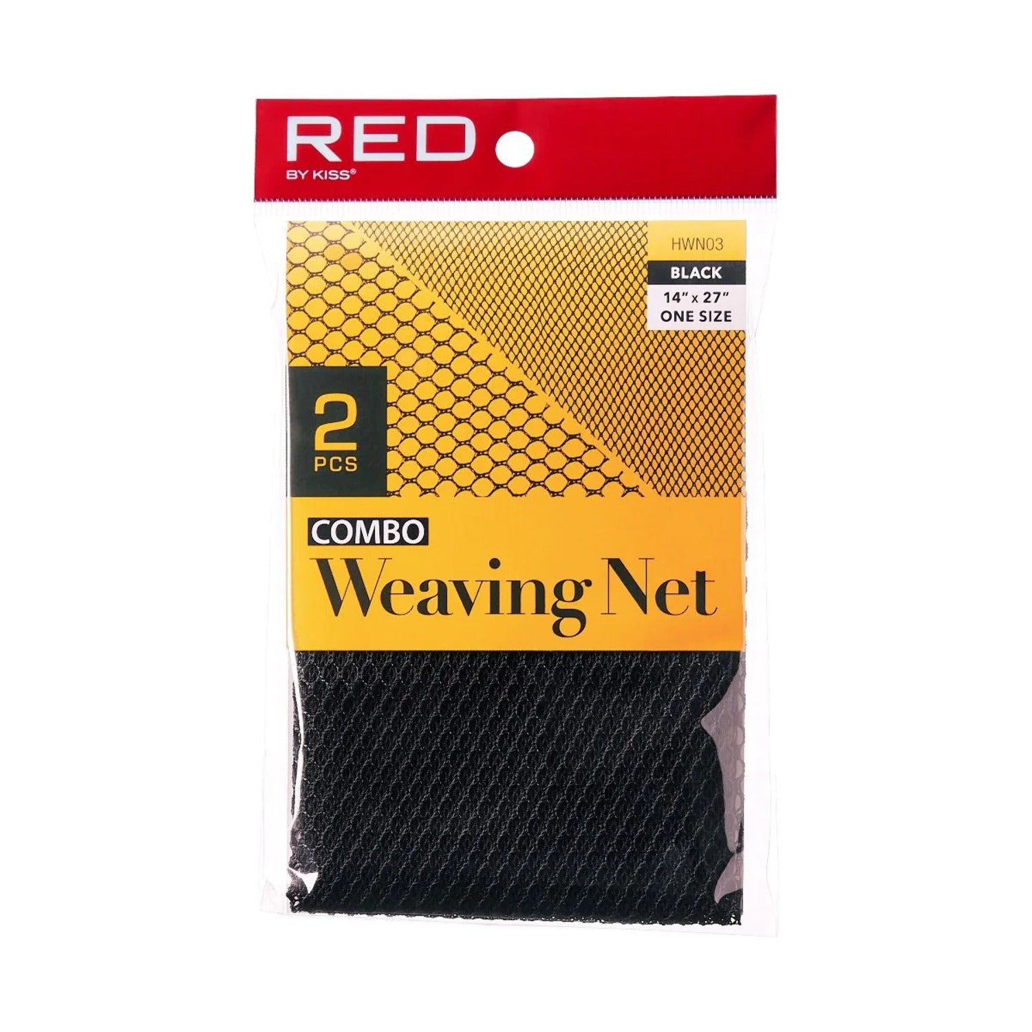Red Weaving Net Black