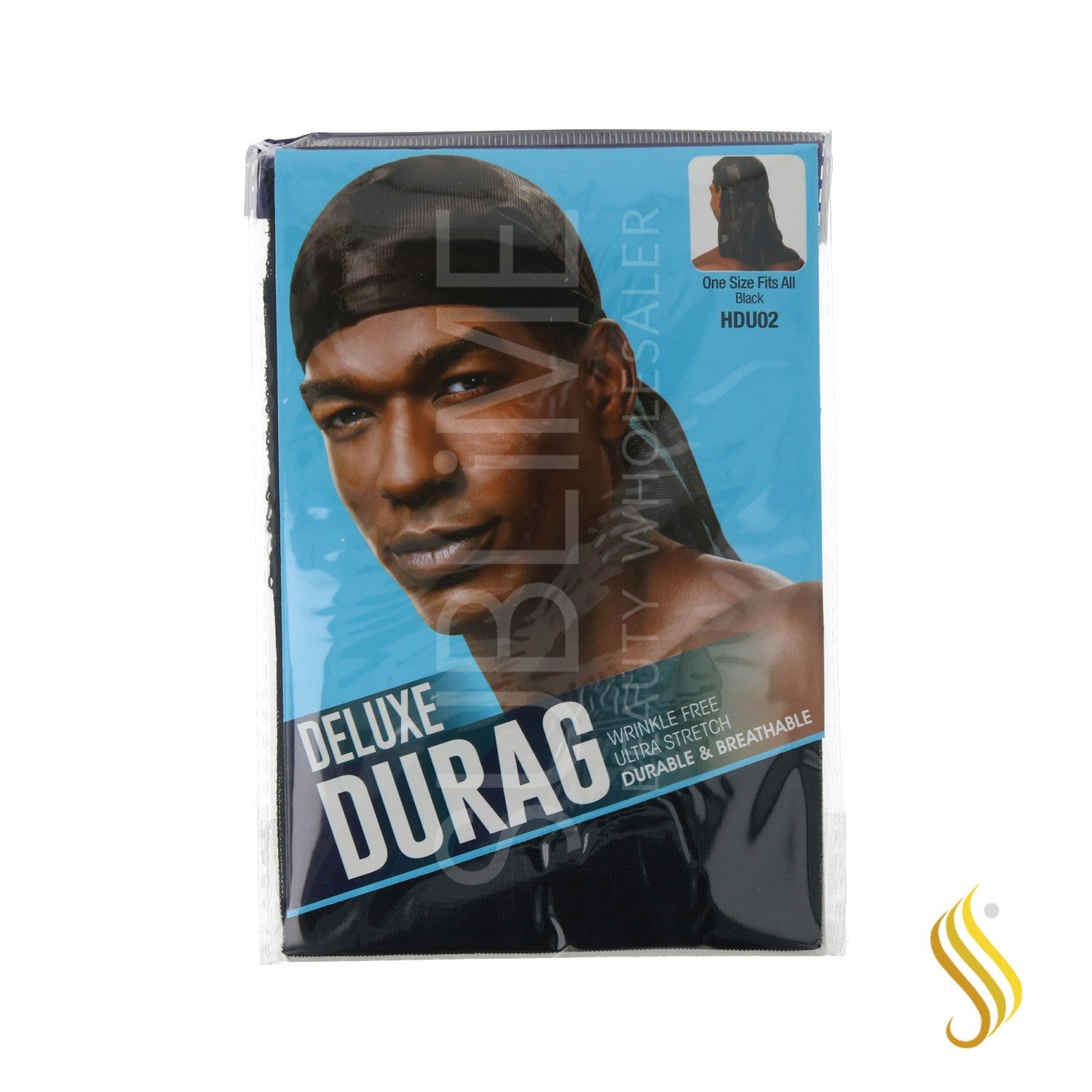Red Deluxe Durag Black