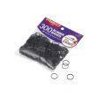 Red 300 Brown Medium Rubber Bands HRB08