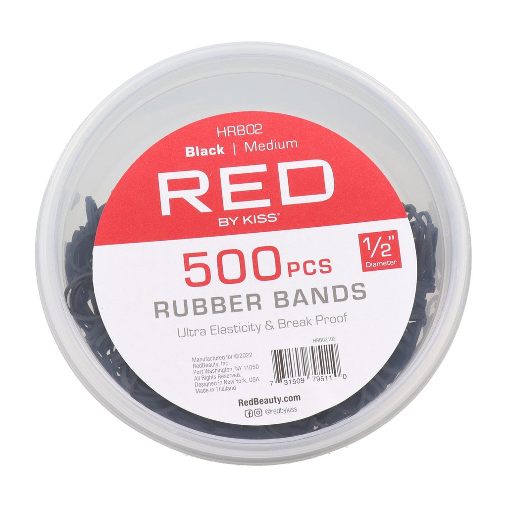 RED by Kiss Rubber Band Hrb Bands Hrb02