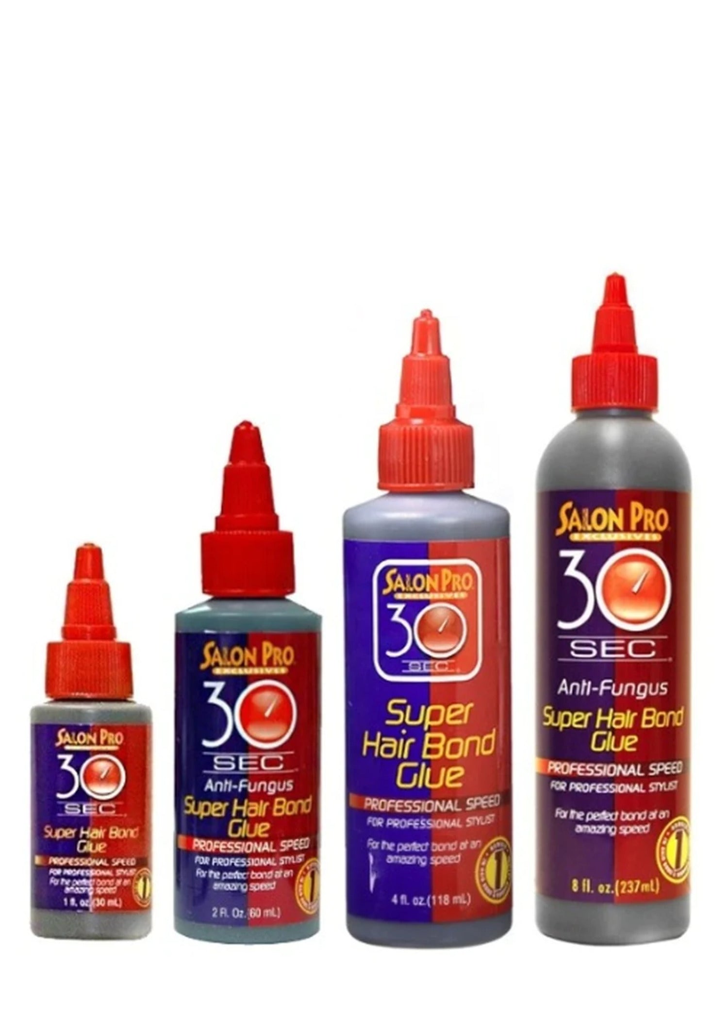 Salonpro 30 Sec Super Hair Bonding Glue 8 Oz.