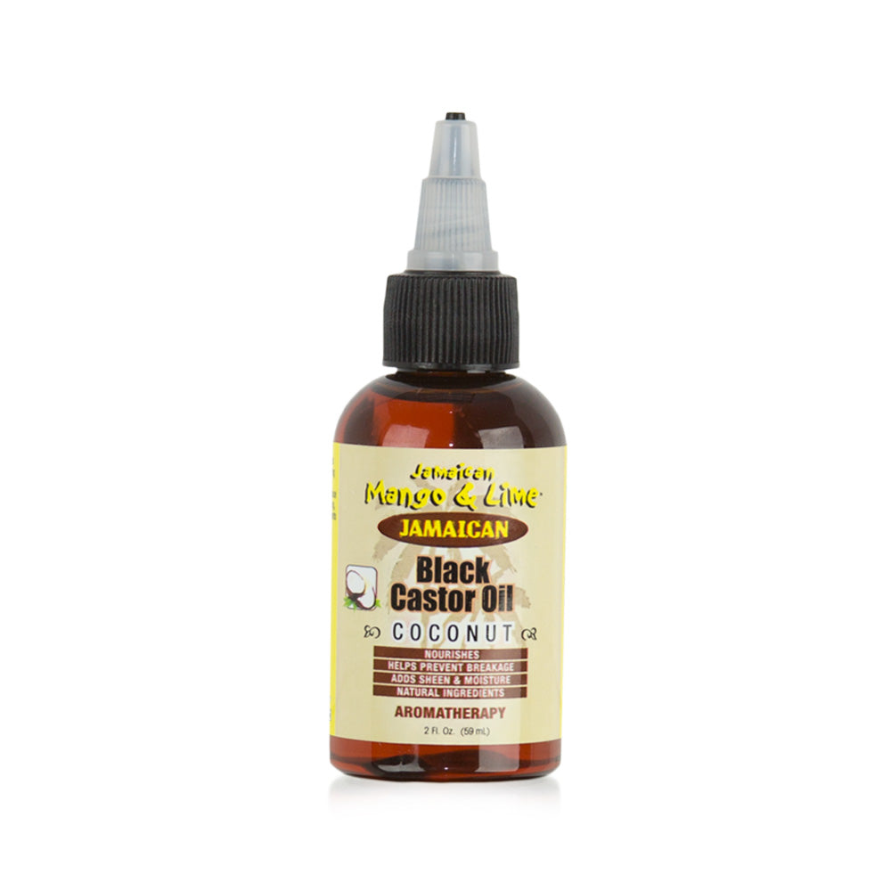 Jamaican Mango & Lime Black Castor  Coconut Oil 2 Oz