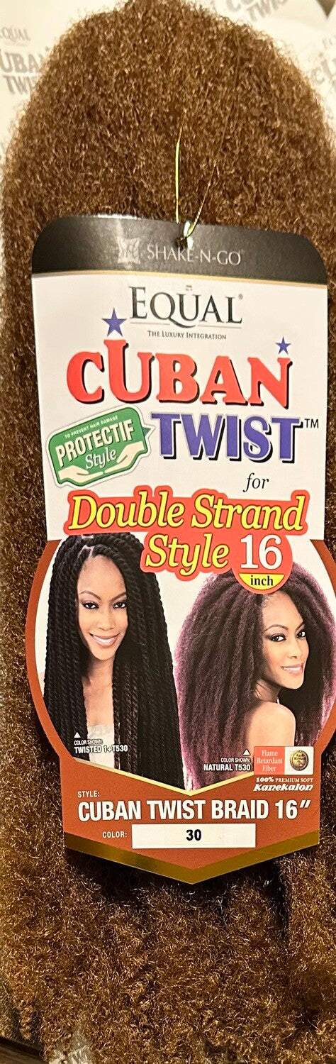 Equal Cuban Twist 16" #30
