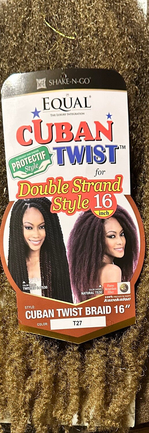 Equal Cuban Twist 16" #T27