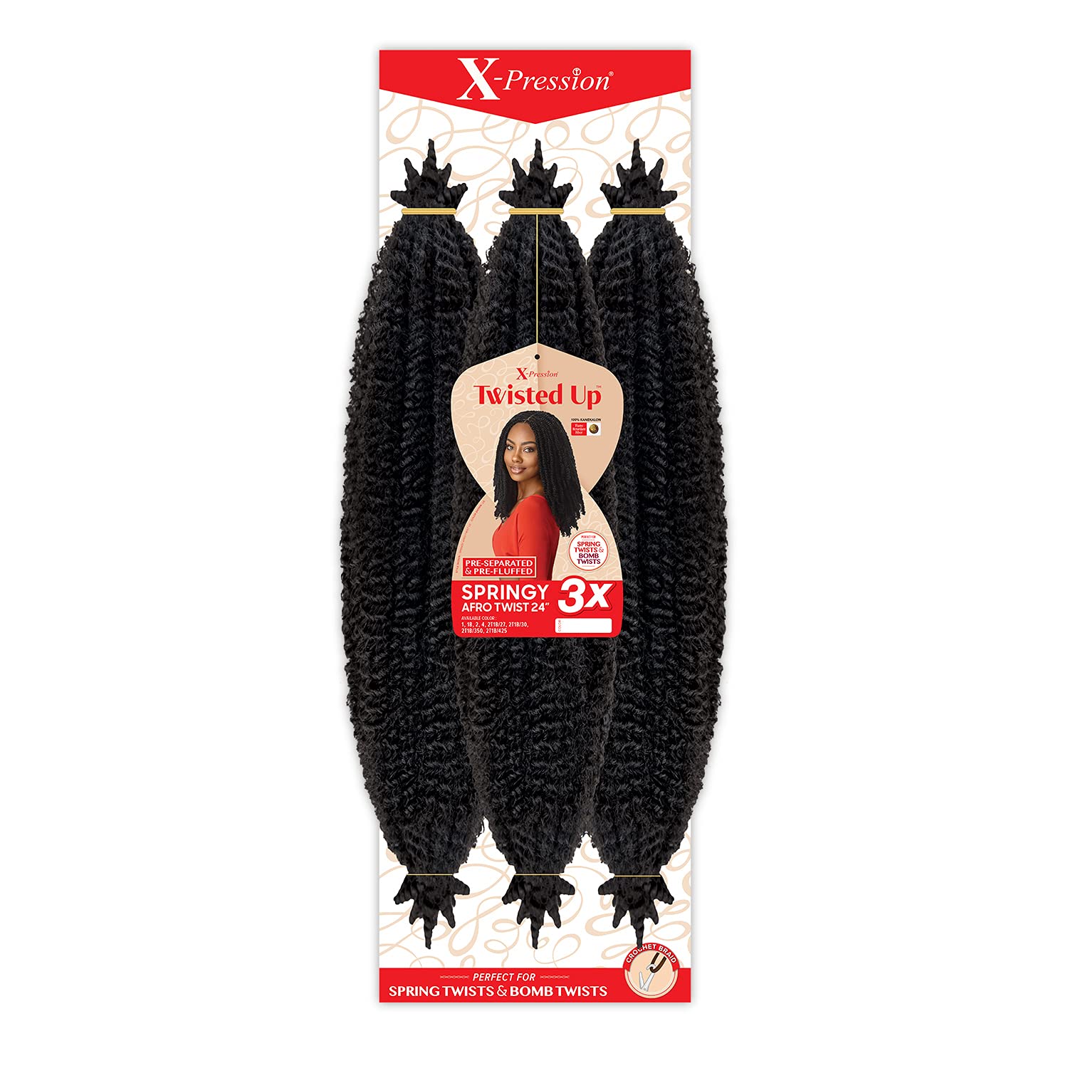 Outre Springy Afro Twist 24" #1
