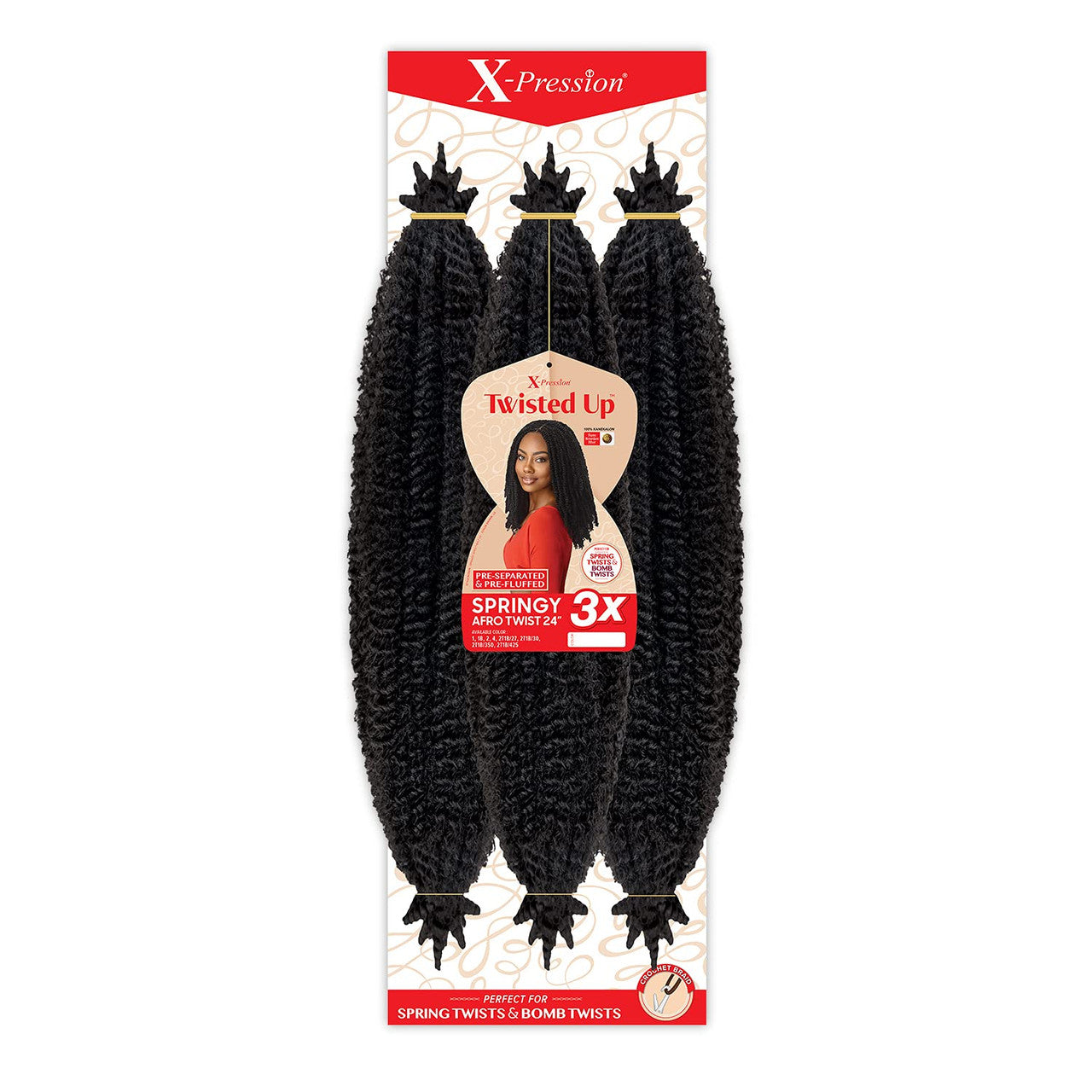 Outre Twisted Up Afro Springy Twist 24" #2