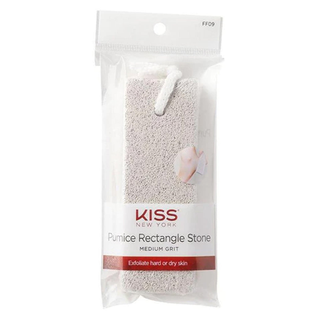 Kiss New York Pumice Rectangle Stone Medium Grit FF09