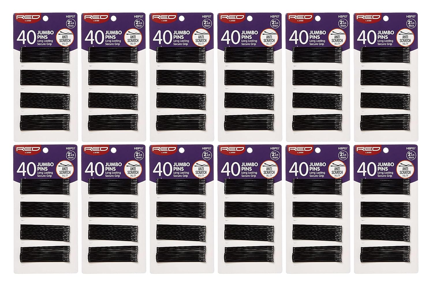 Red 40 Jumbo Pins HBP07