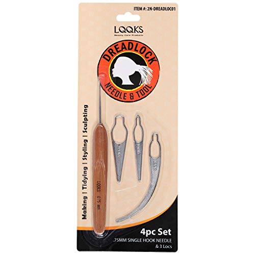 LQQKs 4PC Dreadlock Needle Hook Set