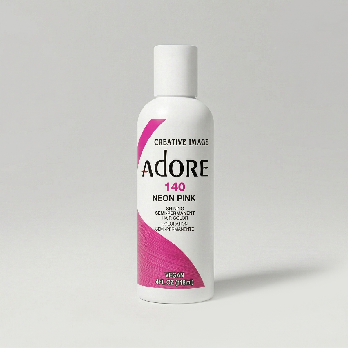 Adore Semi-Permanent Hair Color 140 Neon Pink 140